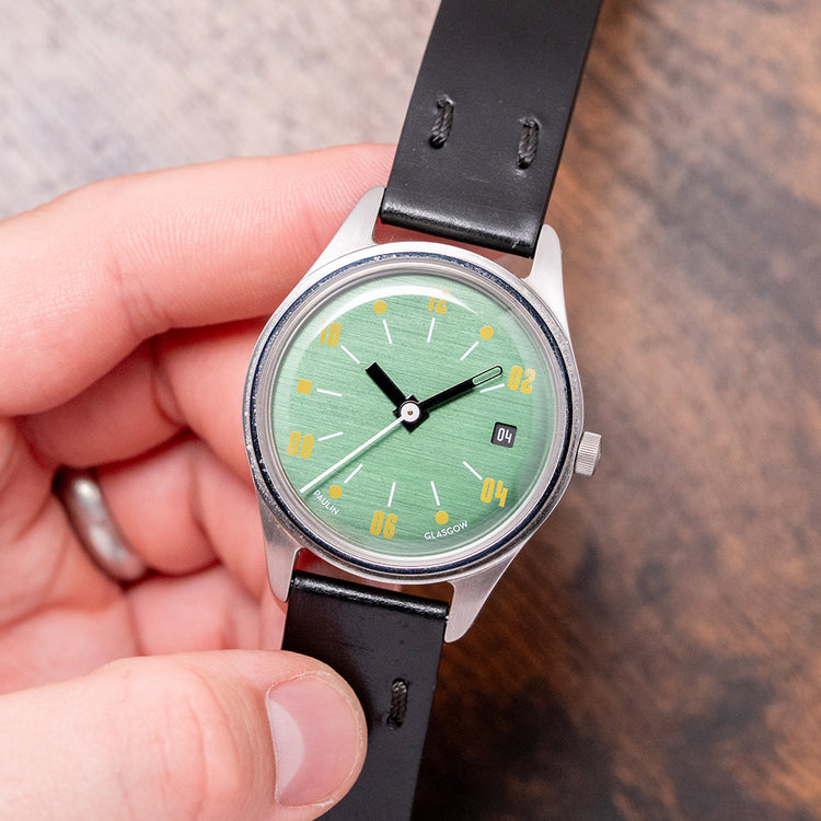 2020s Paulin Neo Windup Watch Shop Exclusive Green Auto 38mm