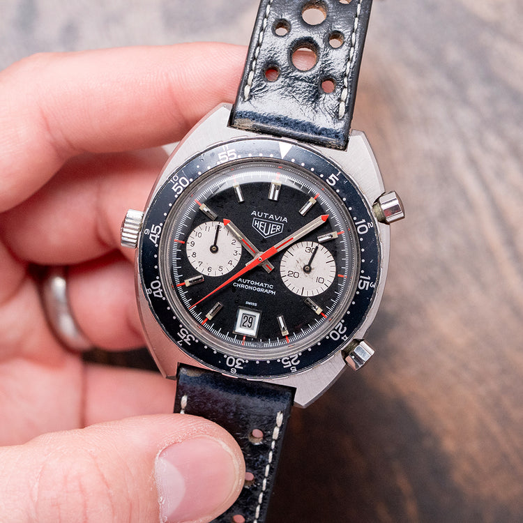 1973 Heuer Autavia 1163 'Viceroy' MH-Bezel Auto Cal. 11 42.5mm