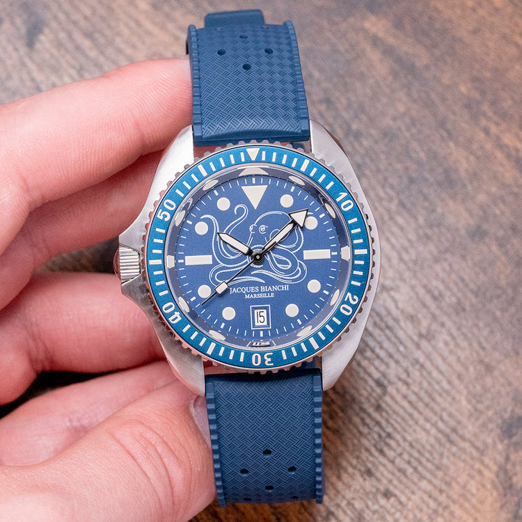 2023 Jacques Bianchi JB200 Poulpro Blue Limited 42.5mm