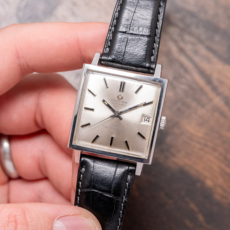 1964 Certina Automatic 'Town and Country' Square 30mm