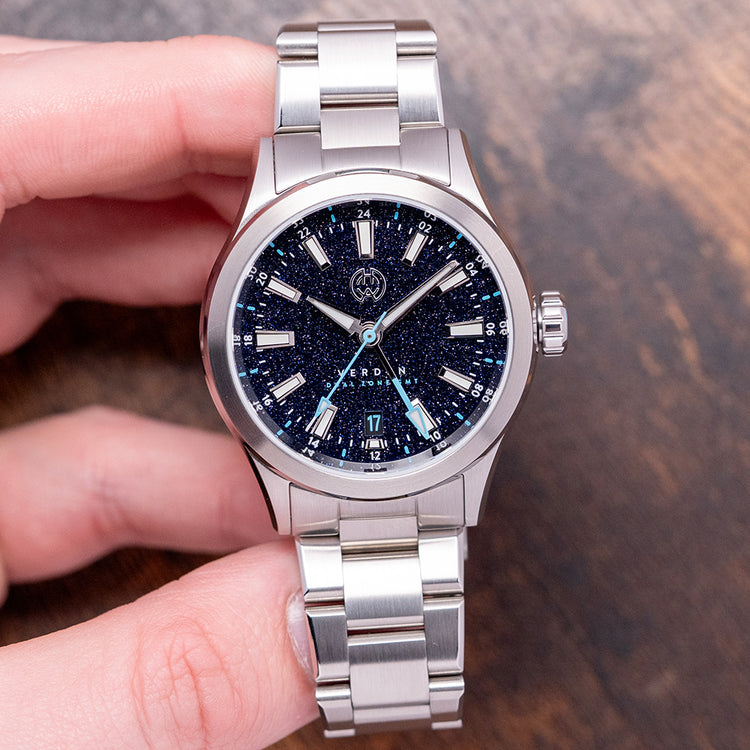 2025 Henry Archer Verden GMT Ad Astra Aventurine 39mm