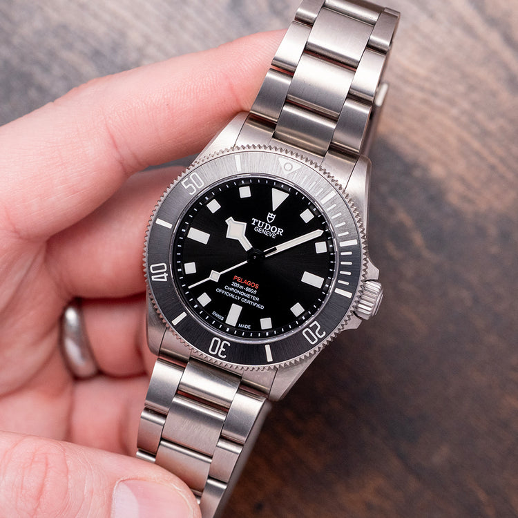 2022 Tudor Pelagos 39mm Black Titanium on Bracelet 25407N