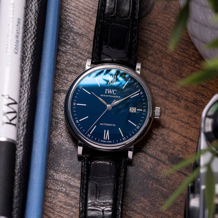 2018 IWC Portofino Edition "150 Years" Limited Blue IW356518