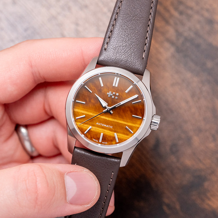 2026 Christopher Ward C63 Sealander 36mm Tiger’s Eye