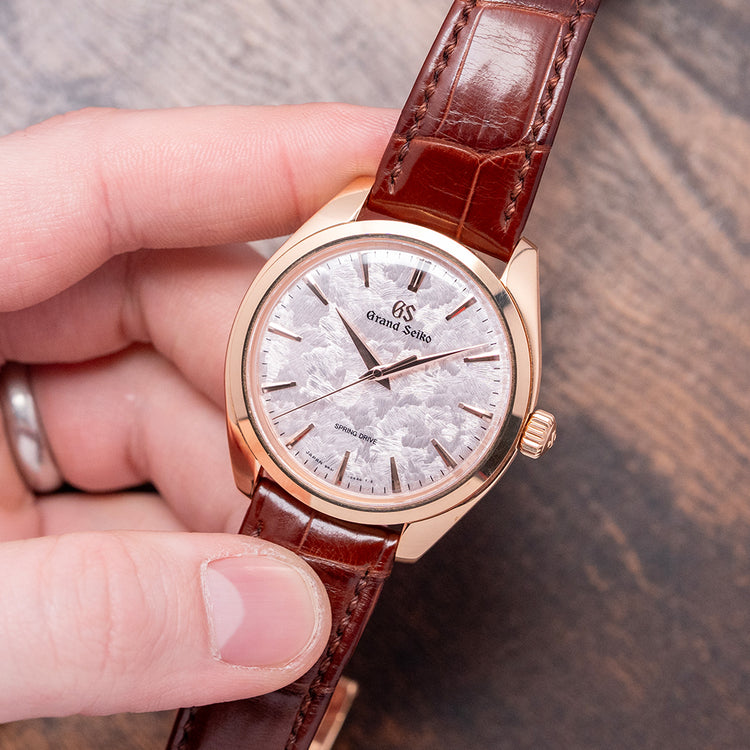 2023 Grand Seiko 18ct Rose Gold ‘Hana-ikada’ SBGY026G 38.5mm Limited