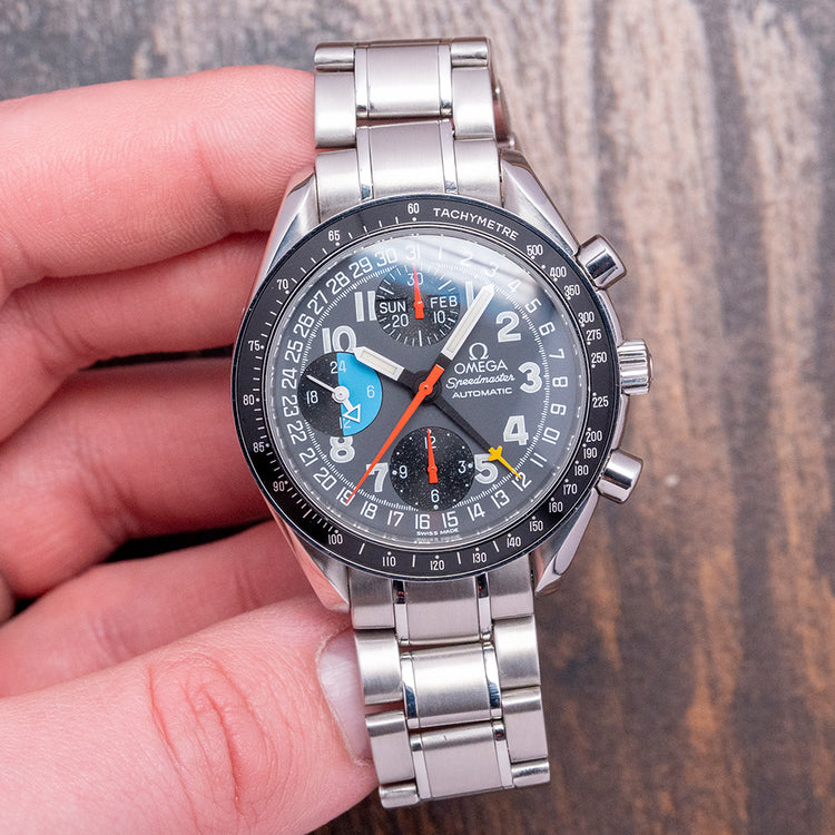 1990s Omega Speedmaster MK40 Triple-Date Automatic