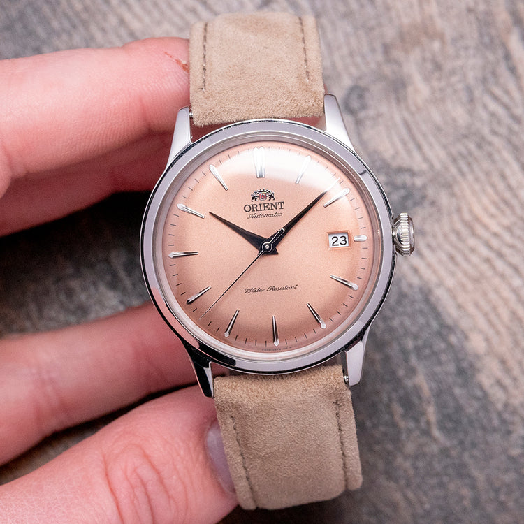 2024 Orient Bambino 'Version 7' Salmon Limited Edition 38.5mm