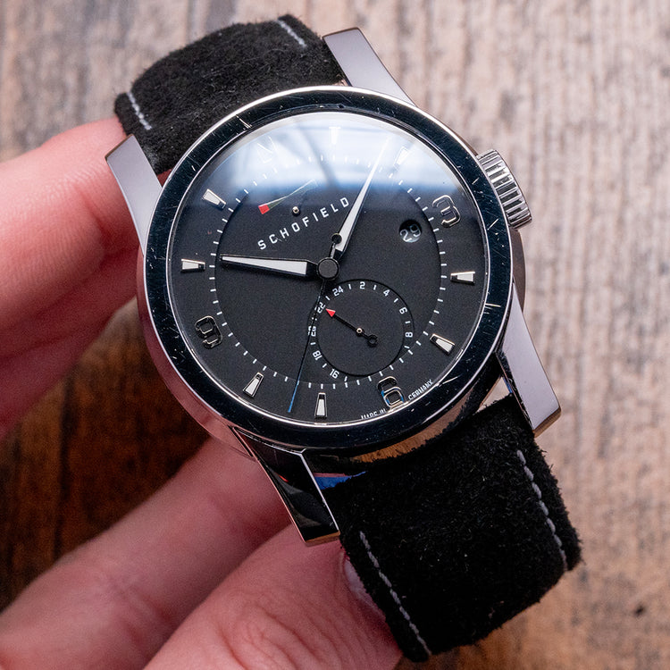 2015 Schofield Signalman GMT & Power Reserve Polished