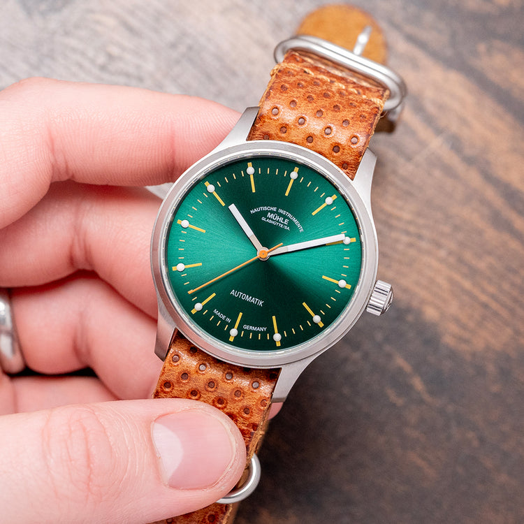 2019 Mühle Glashütte Panova Green Automatic 40mm
