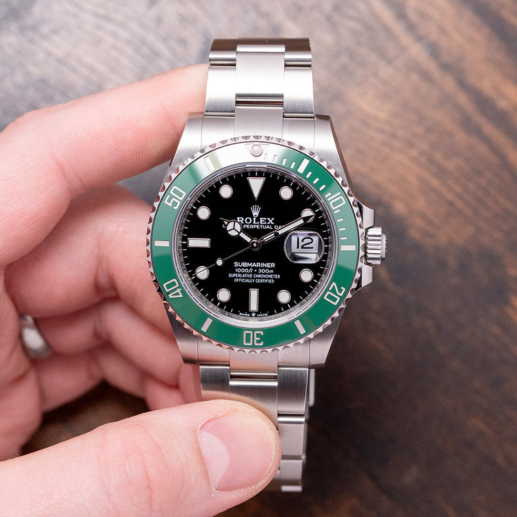 2022 Rolex Submariner Date 41mm 'Starbucks' Green Bezel 126610LV