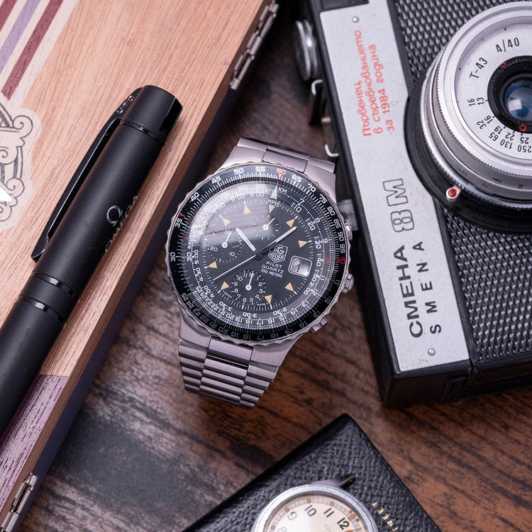 1983 TAG Heuer Pilot Chronograph "1st Gen" Quartz 230.206