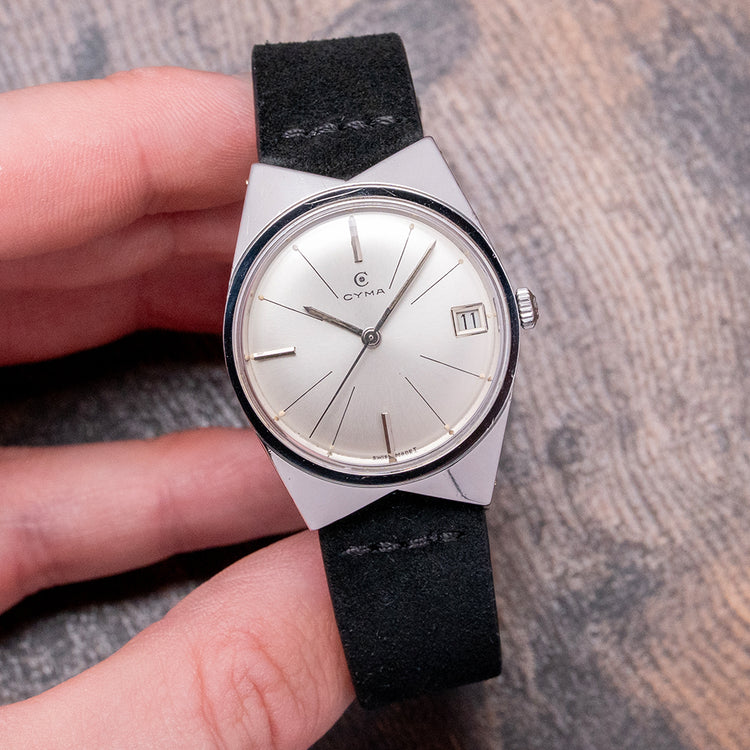 1950s CYMA Executive Automatic 'Bow Tie' 32mm