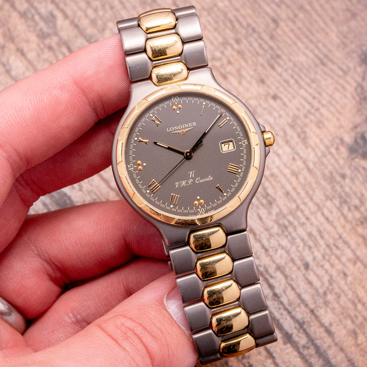 1993 Longines Conquest VHP Titanium & 18ct Gold 35mm