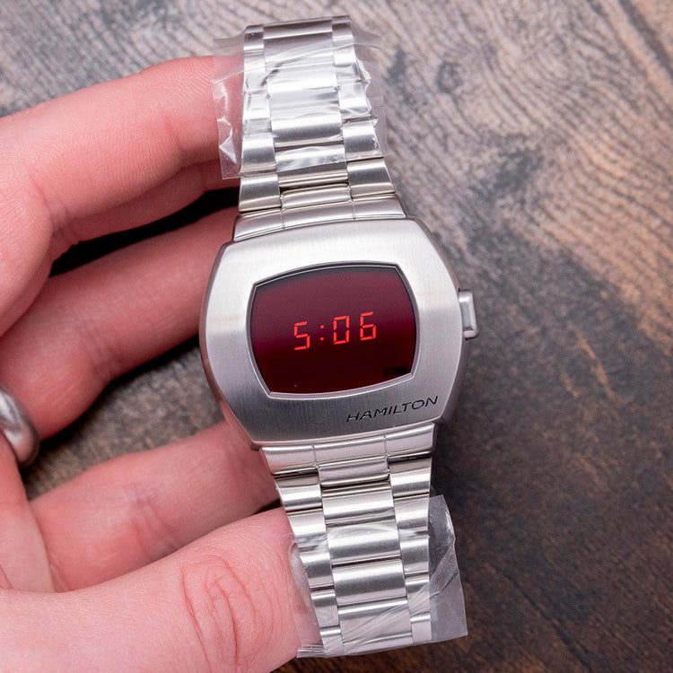 2022 Hamilton American Classic PSR Digital Quartz 'Red' H52414130