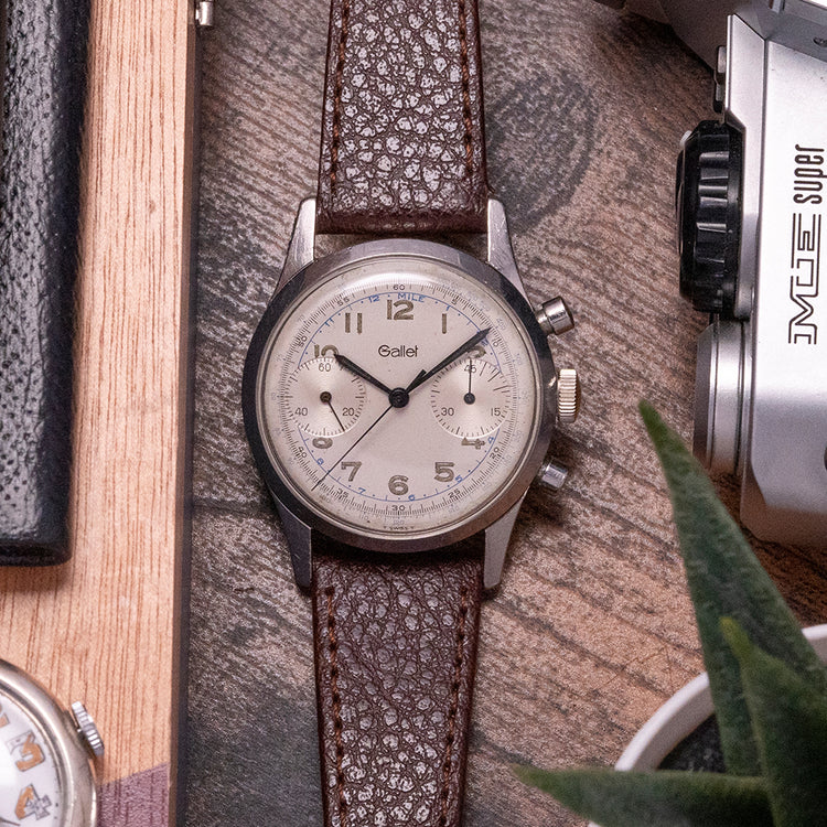 1960s GALLET Multichron 45 Chronograph Valjoux 7730