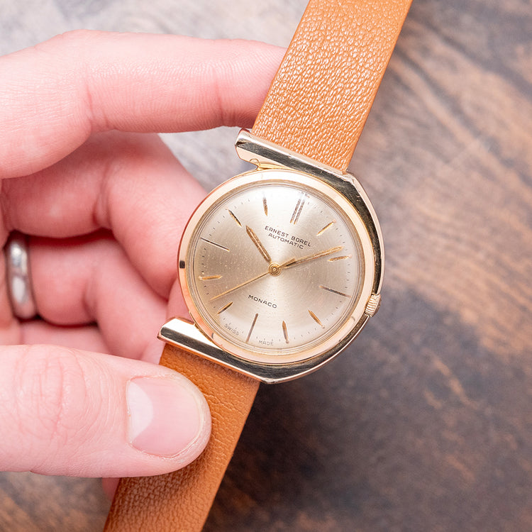 1960 Ernest Borel 'Monaco' Automatic Asymmetric 36mm