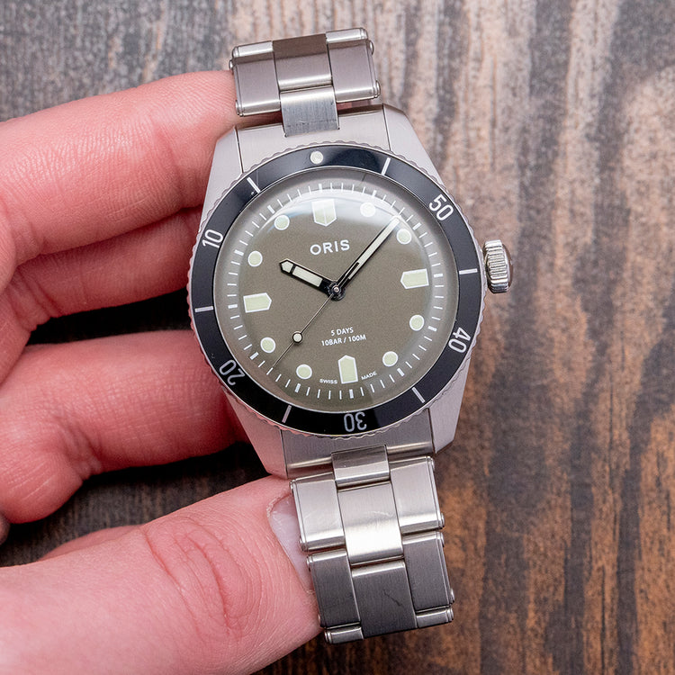 2021 Oris X Hodinkee Calibre 400 Limited Edition 01 400 7774 4087