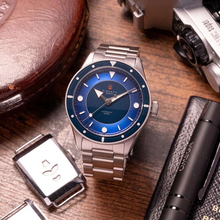 2020 Direnzo DRZ 03 Eclipse Blue No Date Automatic
