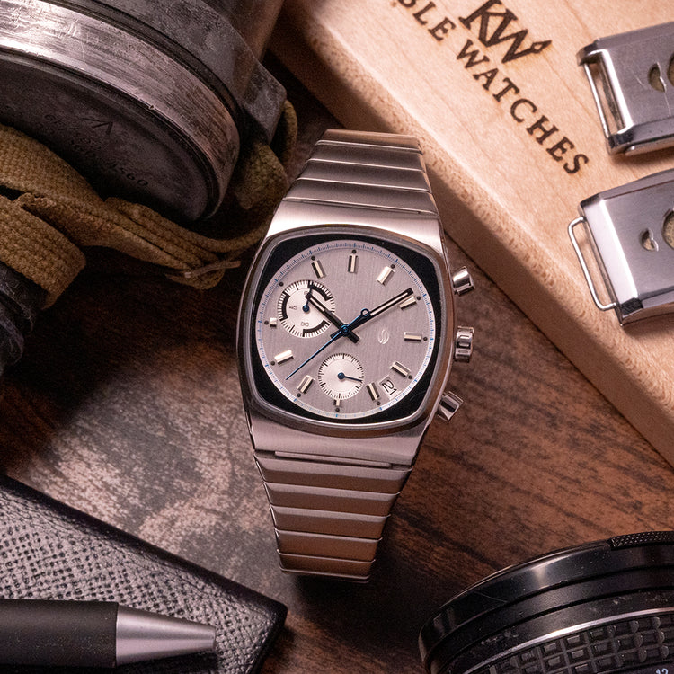 2023 Brew Metric Steel Dial Chronograph RTR026