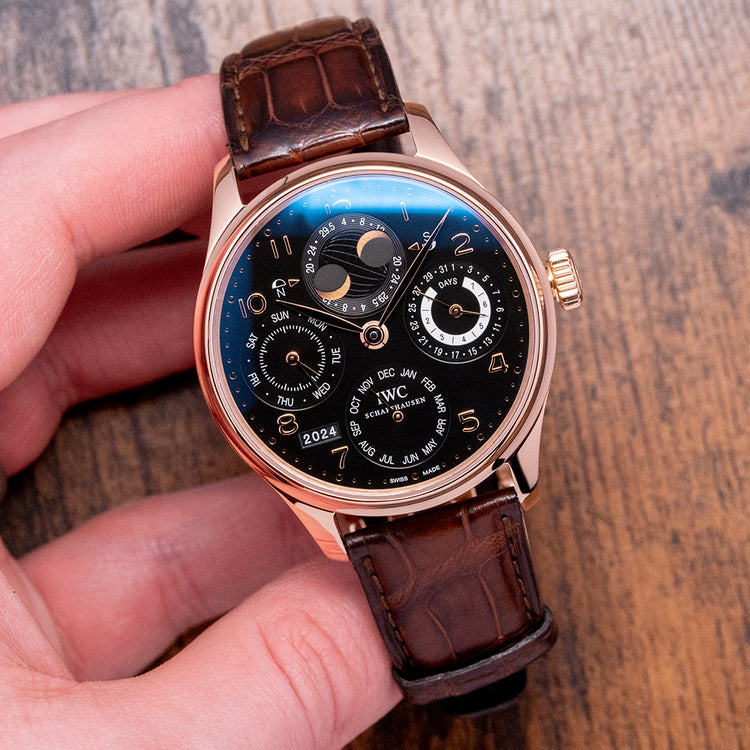 2014 IWC Portuguese Perpetual Calendar 18ct Gold 44mm IW503202