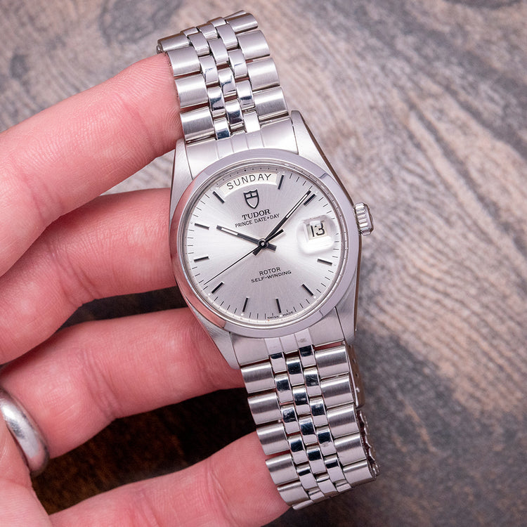 1981 Tudor Prince Date + Day Automatic 35mm on Bracelet 94500