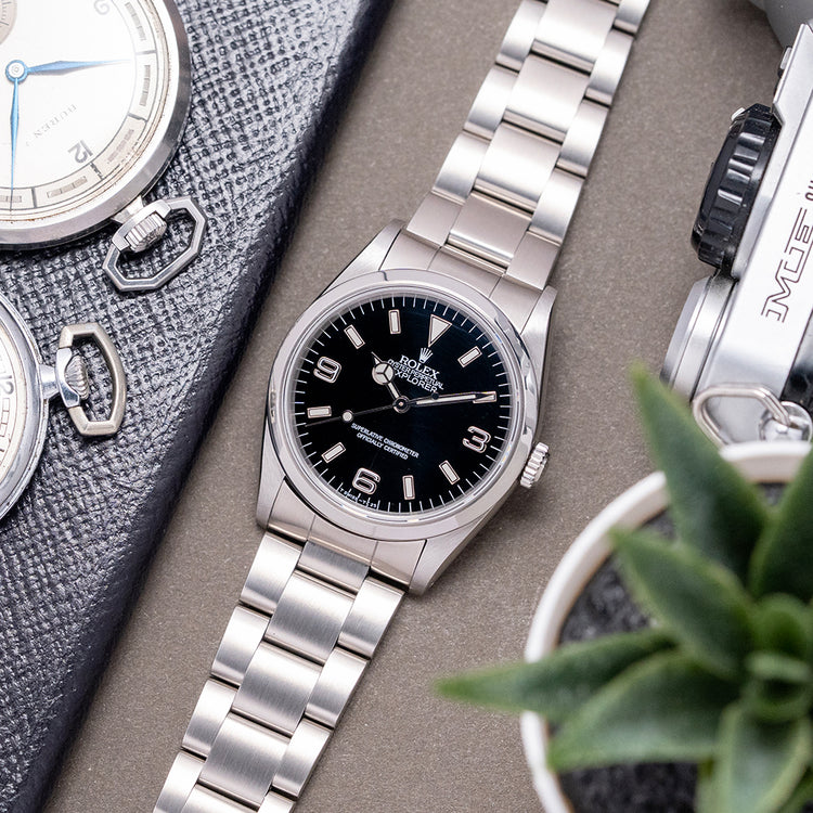 1991 Rolex Explorer I 36mm Tritium 'Frozen Dial' 14270