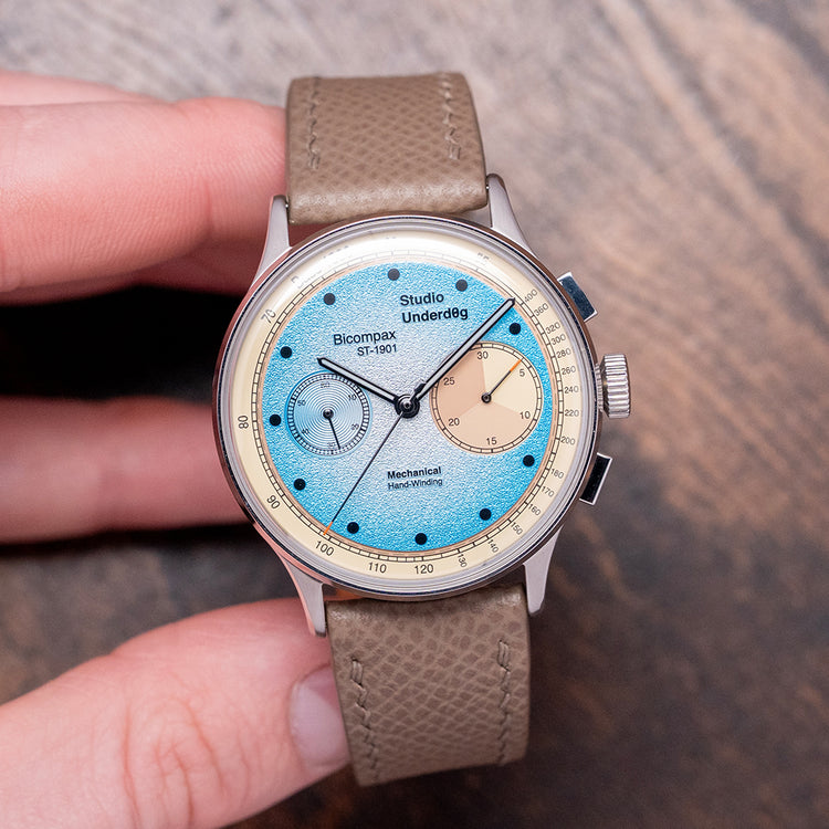 2023 Studio Underd0g 01Series Chronograph Desert Sky 38.5mm