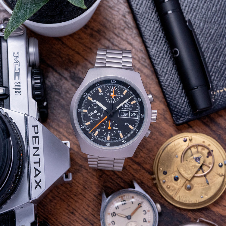 1980s Lemania Chronograph Cal. 5100 & Lemania Stopwatch