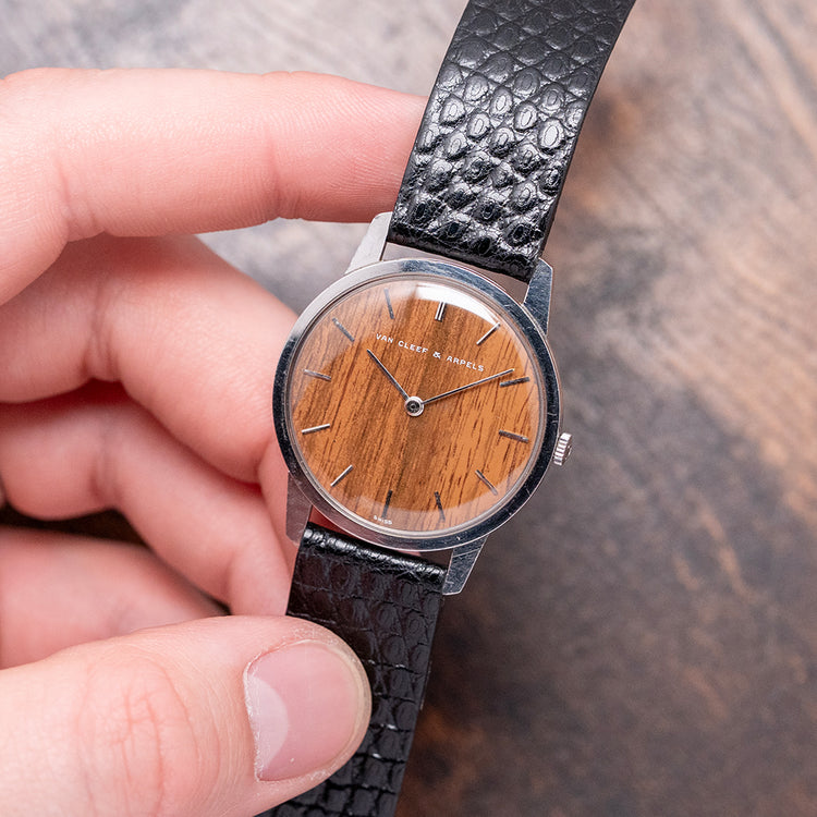1967 Van Cleef & Arpels Universal Genève “Wood” Dial 842101