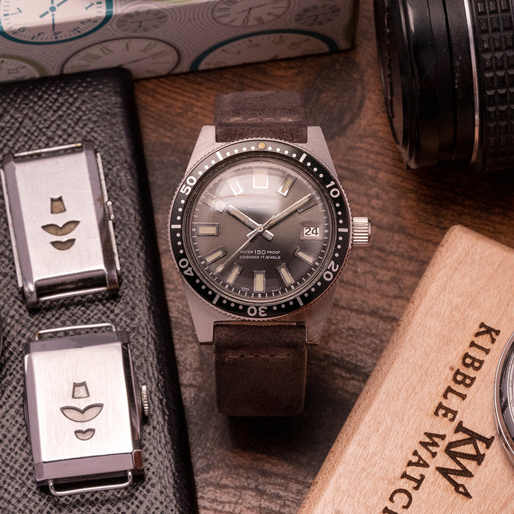 1966 Seiko Divers "62MAS" Big Crown 6217-8001