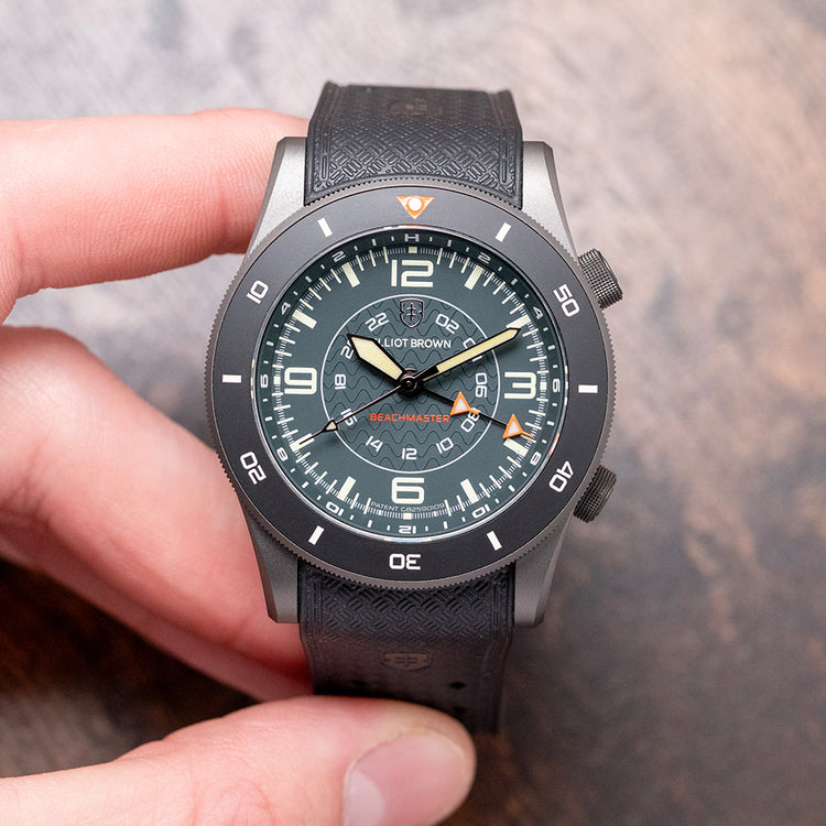 2022 Elliot Brown Beachmaster Nivo GMT Grey PVD 41mm