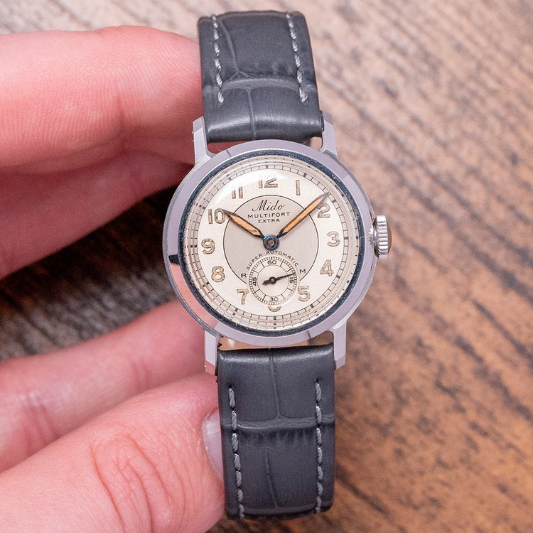 1940s Mido Multifort Extra Super-Automatic Bumper 29.5mm