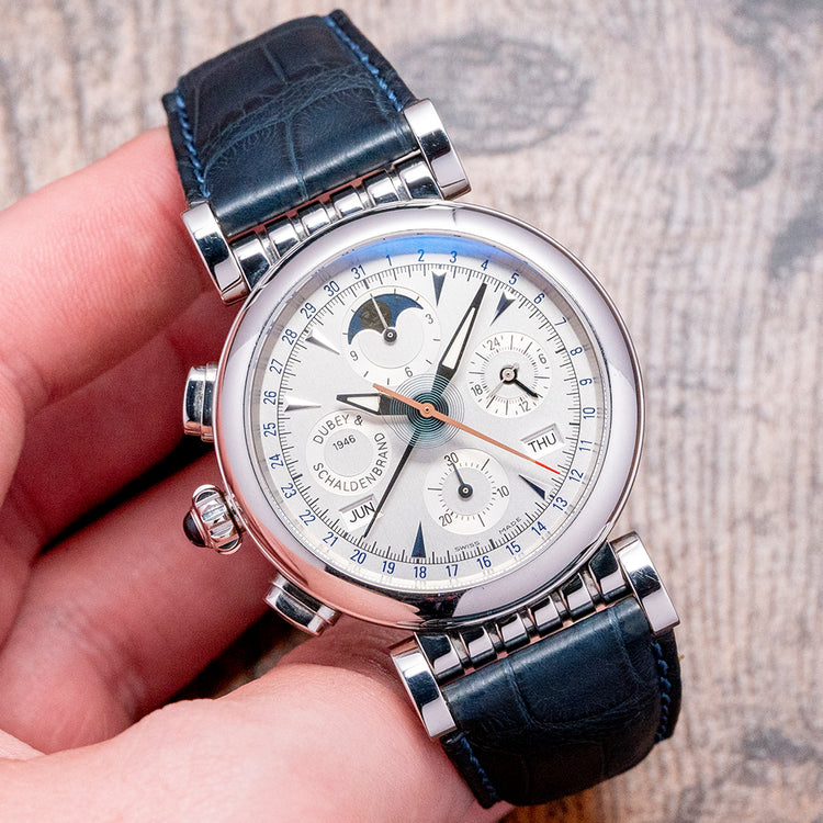 Dubey & Schaldenbrand Spiral VIP Triple Date Chronograph