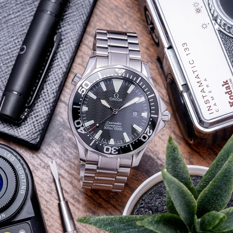 1998 Omega Seamaster 300M Black Quartz 41mm 2264.50.00