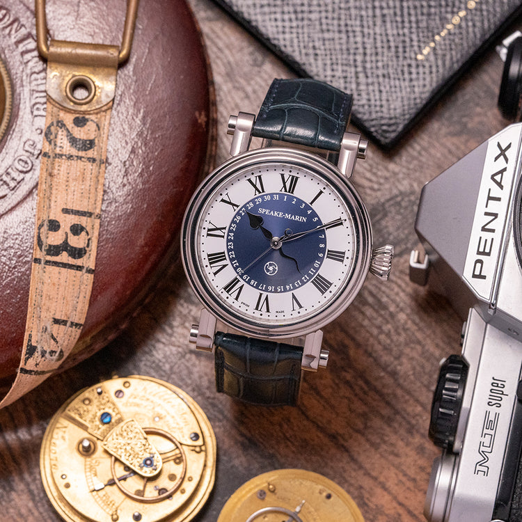 2015 Speake-Marin Piccadilly Serpent Calendar Blue 10006-04