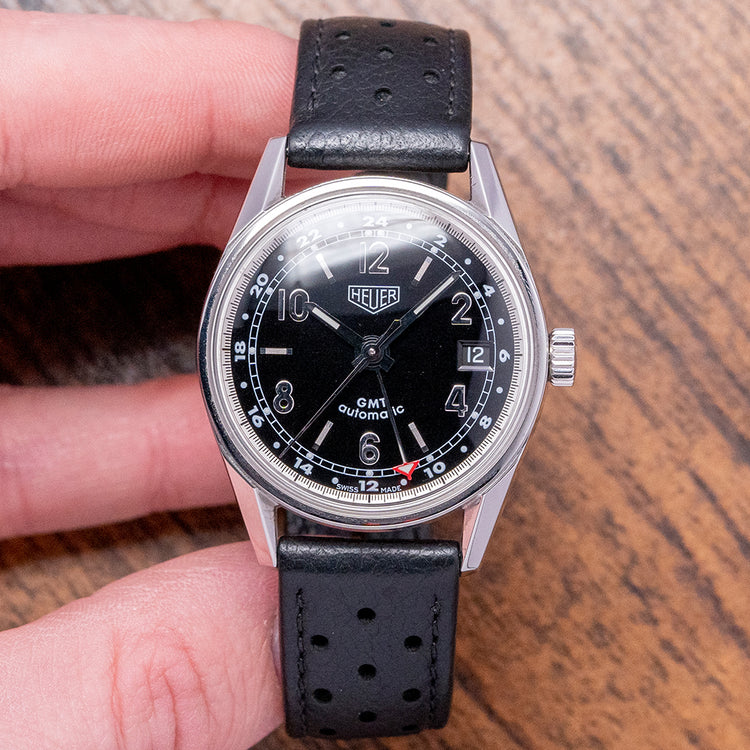 2002 Heuer Carrera GMT 1964 Re-Edition WS2113 Box & Papers