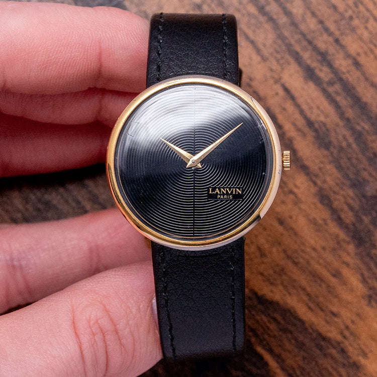 1970s Lanvin Paris "Disco Volante" ETA Mechanical 34mm