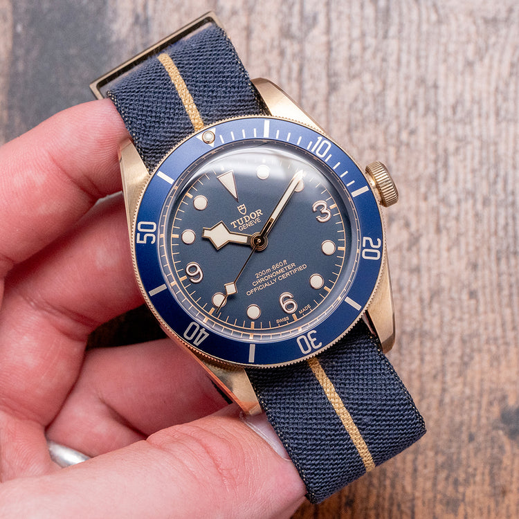 2018 Tudor Black Bay Bronze 43mm Bucherer Blue 79250BB