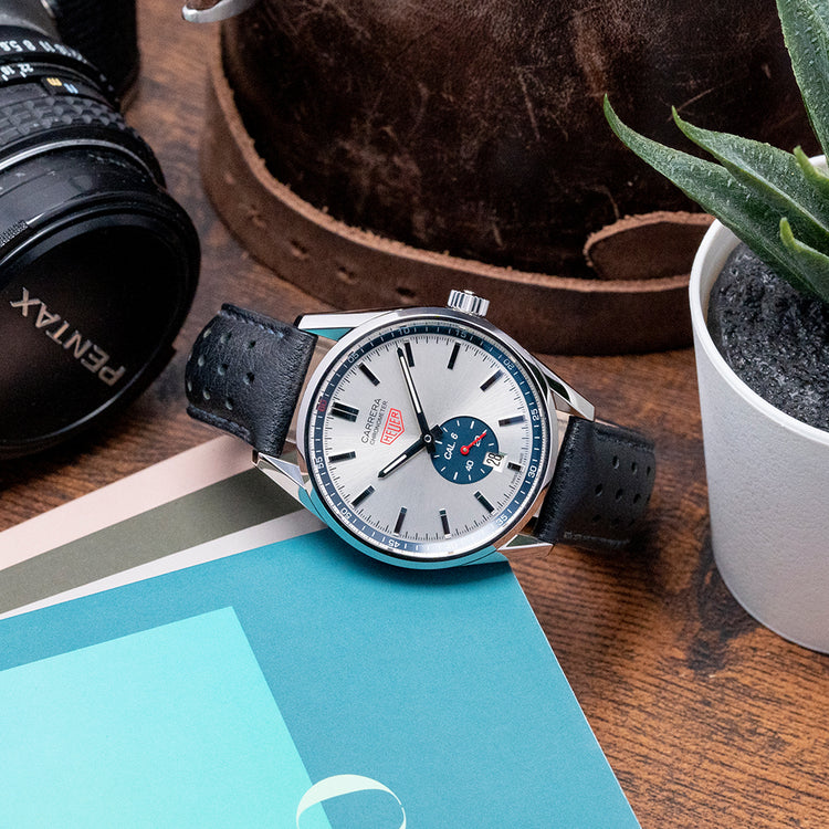 2015 TAG Heuer Carrera Caliber 6 Automatic on Strap