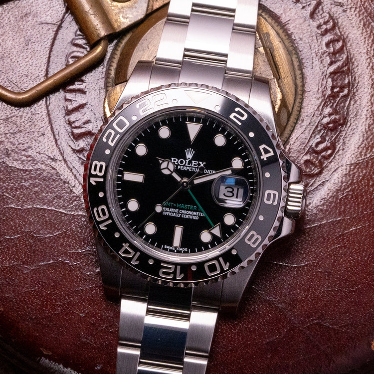 2015 Rolex GMT-Master II Black Discontinued 116710LN