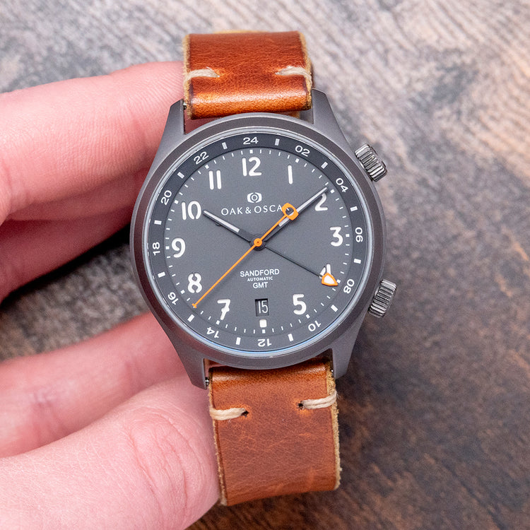 2016 Oak & Oscar Sandford GMT PVD Automatic 40mm