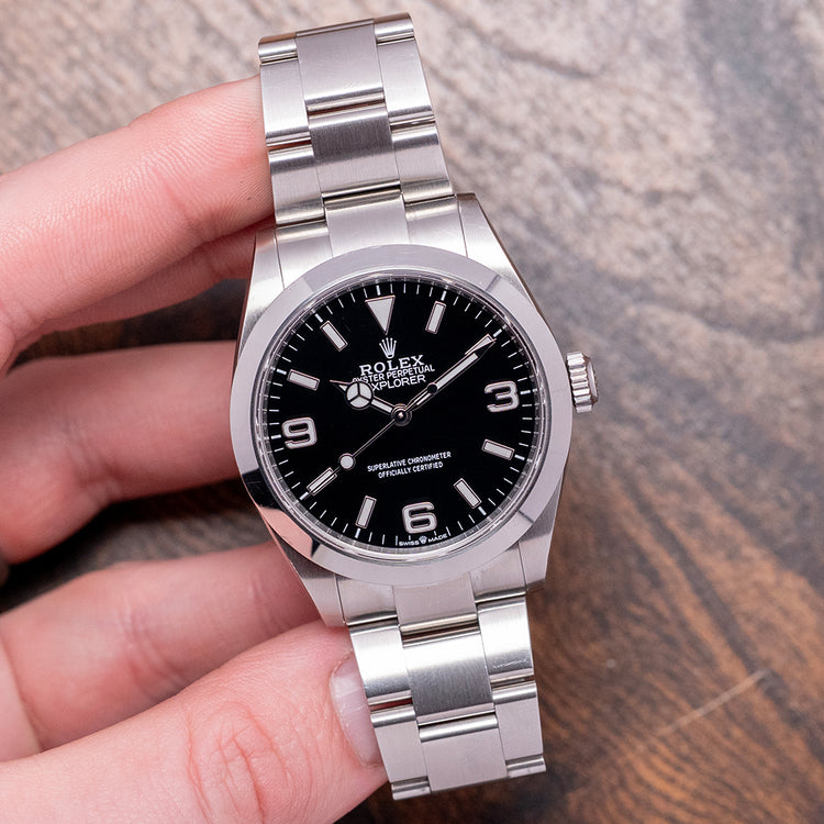 2023 Rolex Explorer I 40mm on Bracelet New-Ref 224270