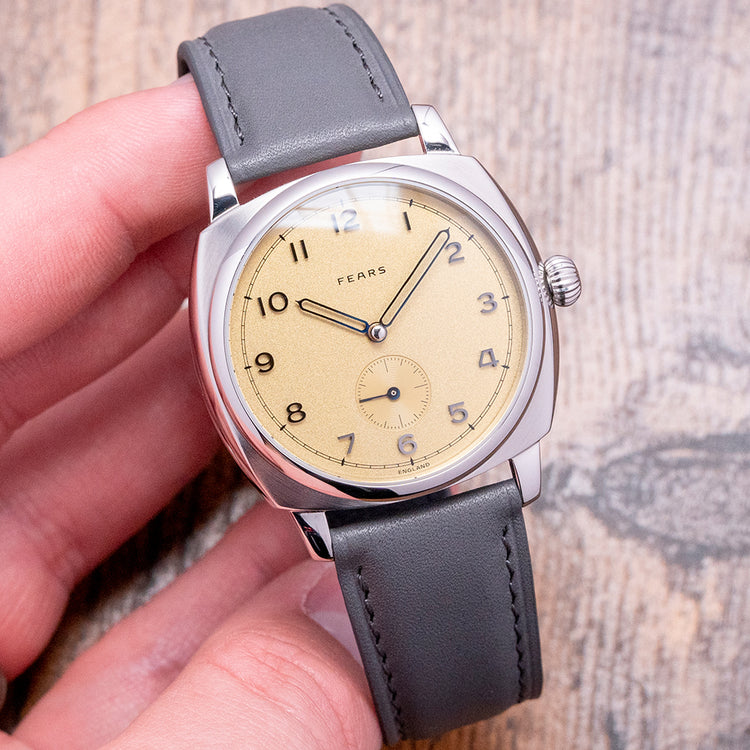 2022 Fears Brunswick 38mm Champagne Dial Open Back