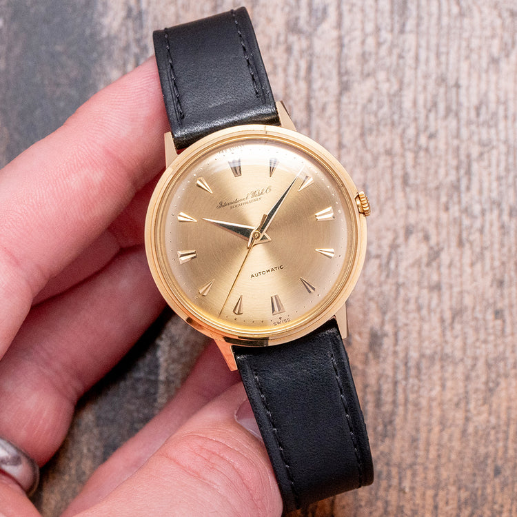 1960s IWC "Calatrava" Pellaton Automatic Yellow Gold 35mm