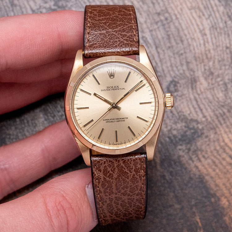 1975 Rolex Oyster Perpetual 14ct Gold 'Sigma' 34mm 1003