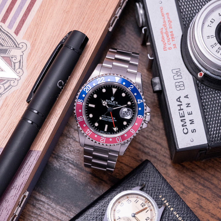 1996 Rolex GMT-Master "Pepsi" Faded Bezel 16700