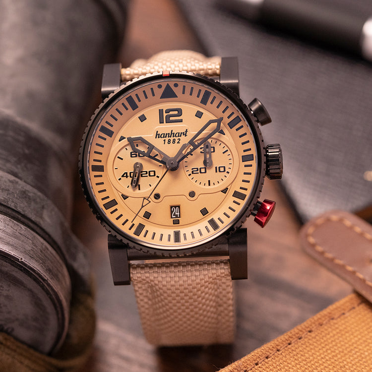 2021 Hanhart Primus Desert Pilot Dark Limited Edition