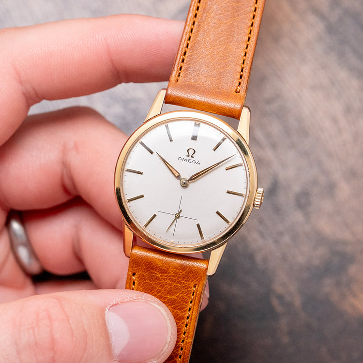 1961 Omega Manually Wound Cal. 268 33mm Gold-Plated 14713