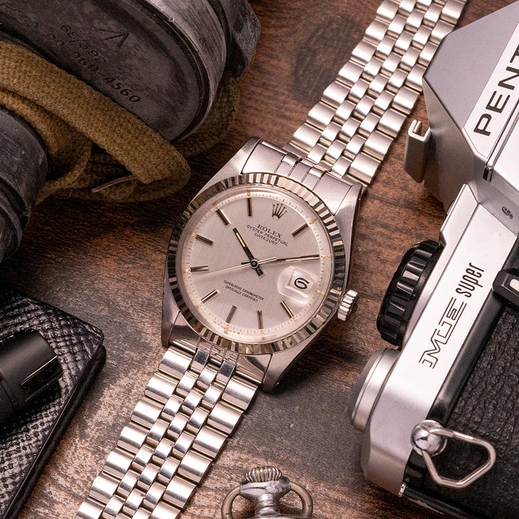 1973 Rolex Datejust 1601 Rare Sigma Dial on Jubilee