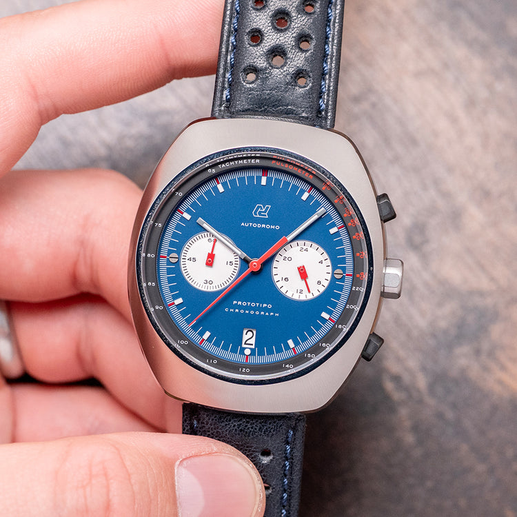 2024 Autodromo Prototipo Chronograph Blue 42mm